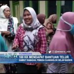 100 KK Mendapat Bantuan Telur