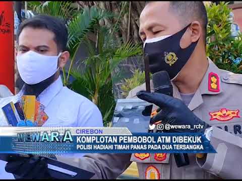 Komplotan Pembobol ATM Dibekuk