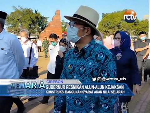 Gubernur Resmikan Alun-Alun Kejaksan