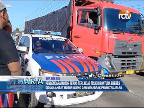 Pengendara Motor Tewas Terlindas Truk di Pantura Brebes