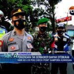 Pengendara Tak Bermasker Banyak Ditemukan