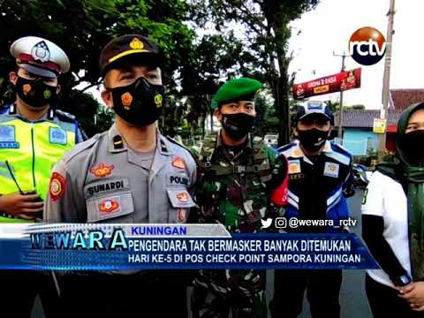 Pengendara Tak Bermasker Banyak Ditemukan