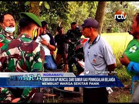 Semburan Api Muncul Dari Sumur Gas Peninggalan Belanda