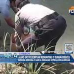 Jasad Bayi Perempuan Mengapung Di Sungai Ciberes