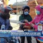 Pemeriksaan Kesehatan Pemudik di Cek Point Losari