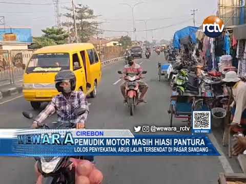 Pemudik Motor Masih Hiasi Pantura