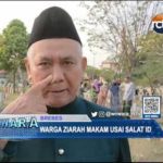 Warga Ziarah Makam Usai Salat Id