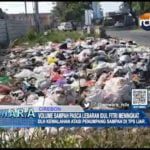 Volume Sampah Pasca Lebaran Idul Fitri Meningkat