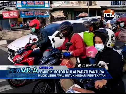 Pemudik Motor Mulai Padati Pantura