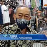 Penjualan Pakaian Muslim Jelang Lebaran