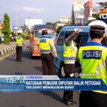 Ratusan Pemudik Diputar Balik Petugas