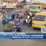 Pemudik Motor Padati Jalur Pantura