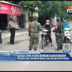 Satgas Covid-19 Desa Beringin Bagikan Masker