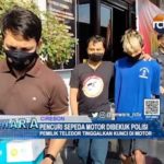 Pencuri Sepeda Motor Dibekuk Polisi