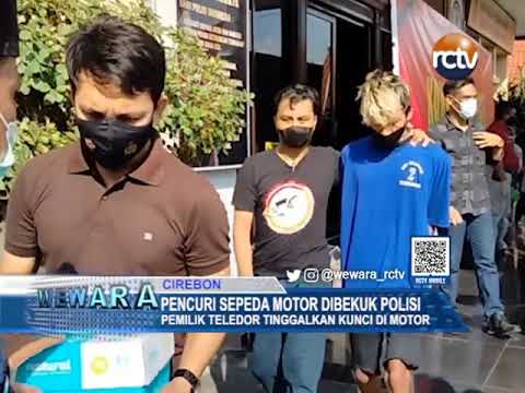 Pencuri Sepeda Motor Dibekuk Polisi