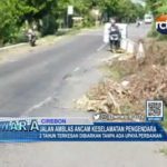 Jalan Amblas Ancam Keselamatan Pengendara