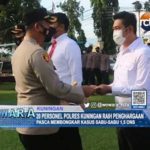 20 Personel Polres Kuningan Raih Penghargaan