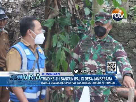 TMMD ke-111 Bangun Ipal di Desa Jamberama