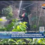 Satgas Covid-19 Curug Wetan Gelar Penyemprotan