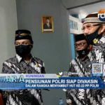 Pensiunan Polri Siap Divaksin