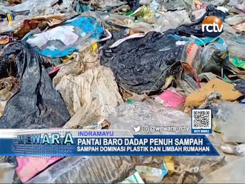 Pantai Baro Dadap Penuh Sampah