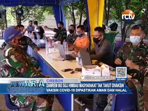Danrem 063 SGJ Himbau Masyarakat Tak Takut Divaksin