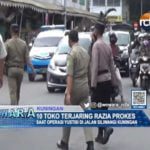 10 Toko Terjaring Razia Prokes