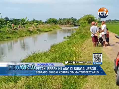 Petani Bebek Hilang di Sungai Jebor