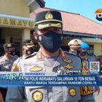 TNI Polri Indramayu Salurkan 10 Ton Beras