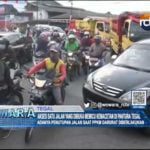 Akses Satu Jalan Yang Dibuka Memicu Kemacetan di Pantura Tegal