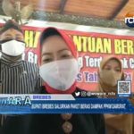 Bupati Brebes Salurkan Paket Beras Dampak PPKM Darurat