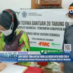 Bupati Brebes Terima Bantuan Tabung Gas Oksigen Untuk Pasien Covid-19