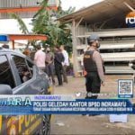 Polisi Geledah Kantor BPBD Indramayu