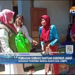 Pembagian Sembako Bantuan Gubernur Jabar