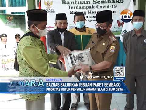 Baznas Salurkan Ribuan Paket Sembako