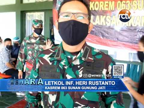 Korem 063 SGJ Terus Lakukan Vaksinasi