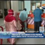 Pembagian BST dari Kemensos di Desa Panongan