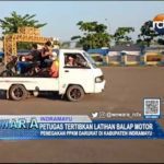 Petugas Tertibkan Latihan Balap Motor