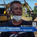 Progres Peningkatan Jalan Kanci-Sindanglaut