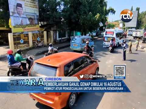 Pemberlakuan Ganjil Genap Dimulai 16 Agustus