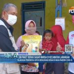 1.300 Paket Beras Sasar Warga di Kecamatan Larangan