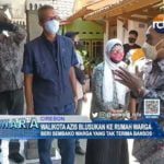 Walikota Azis Blusukan Ke Rumah Warga