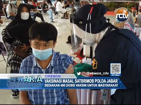 Vaksinasi Masal Satbrimob Polda Jabar