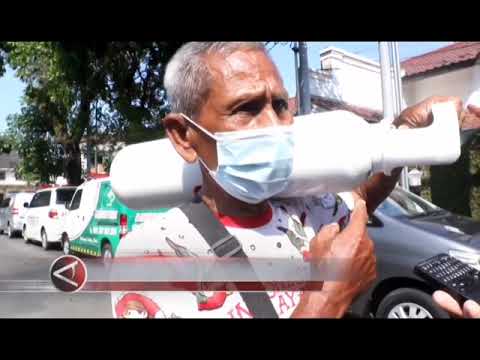 Pembagian Oksigen Gratis Untuk Warga Kota Solo