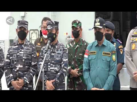 KRI Semarang-594 Bantu Penanganan Covid-19 Di Riau