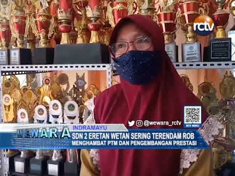 SDN 2 Eretan Wetan Sering Terendam Rob