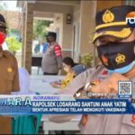 Kapolsek Losarang Santuni Anak Yatim