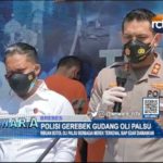 Polisi Gerebek Gudang Oli Palsu