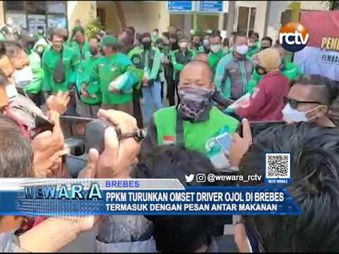 PPKM Turunkan Omset Driver Ojol di Brebes