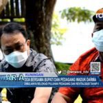 Doa Bersama Bupati dan Pedagang Waduk Darma